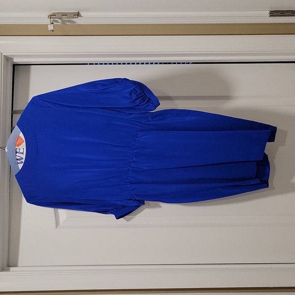 Amanda Uprichard Blue Dress Size M - Picture 2 of 2